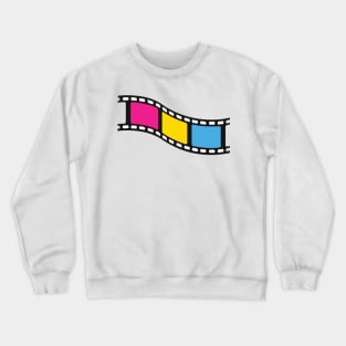 Film Strip - Pansexual Pride Crewneck Sweatshirt